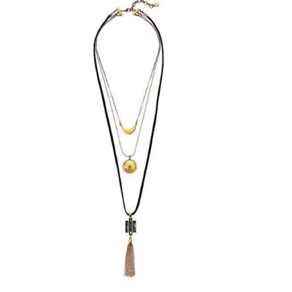 Brand New! Wear 3,2,1 necklace set!